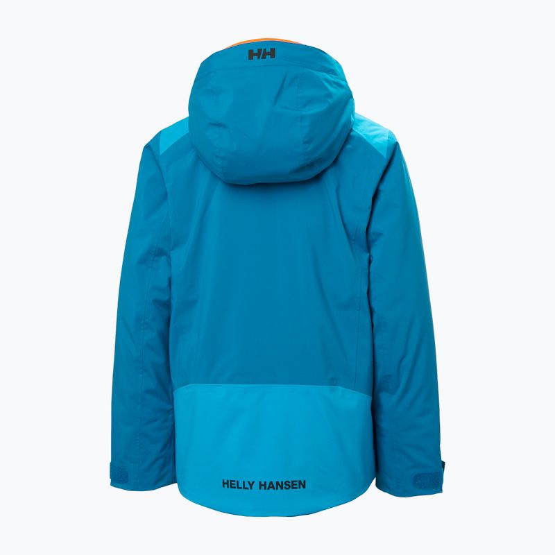 Geacă de schi pentru copii Helly Hansen Alpha cerulean blue 8