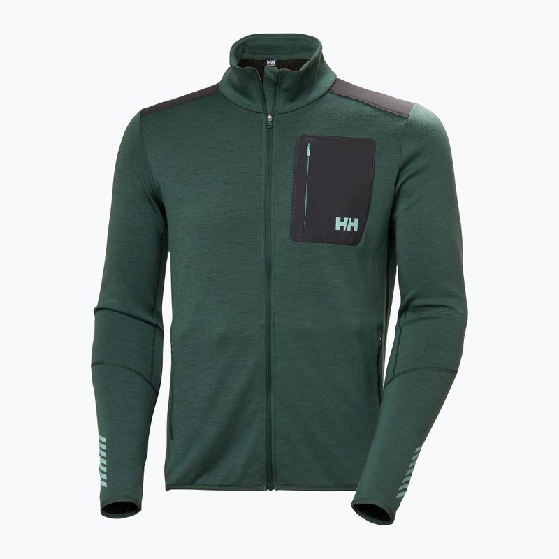 Bluză de trekking pentru bărbați Helly Hansen Lifa Merino Midlayer jungle green 5