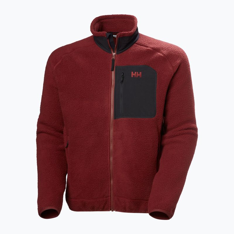 Bluză pentru bărbați Helly Hansen Panorama Pile Block mars red 5
