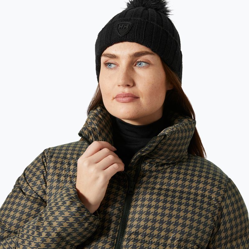 Geacă de puf pentru femei Helly Hansen Jade Puffer sepia houndstooth aop 3