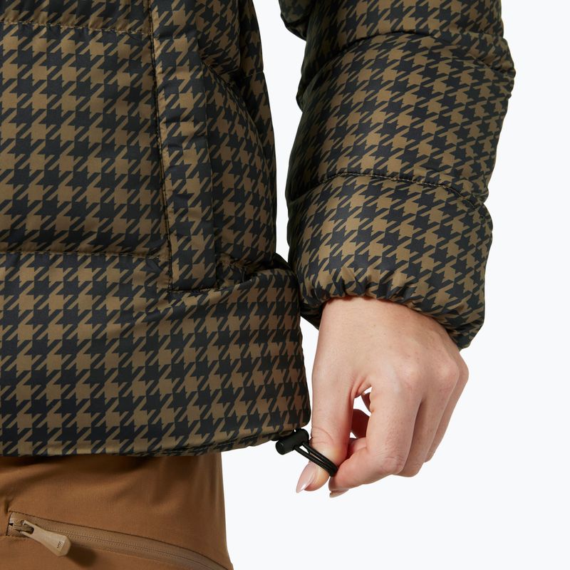Geacă de puf pentru femei Helly Hansen Jade Puffer sepia houndstooth aop 5