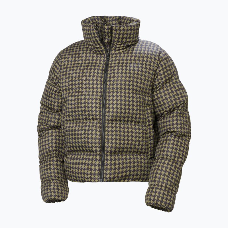 Geacă de puf pentru femei Helly Hansen Jade Puffer sepia houndstooth aop 6