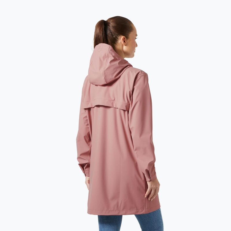 Geacă de ploaie pentru femei Helly Hansen Moss Rain Coat ash rose 2