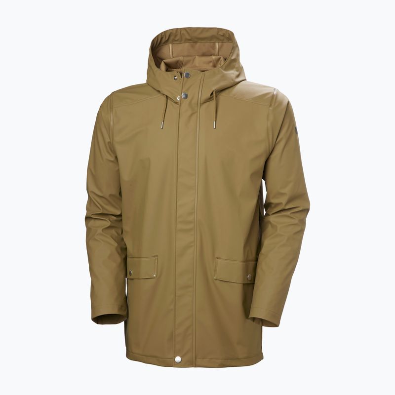 Geacă de ploaie pentru bărbați Helly Hansen Moss Rain Coat sepia 5