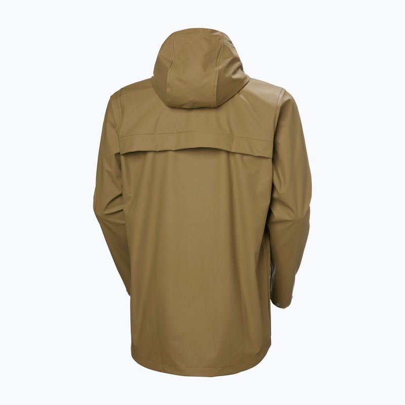Geacă de ploaie pentru bărbați Helly Hansen Moss Rain Coat sepia 6