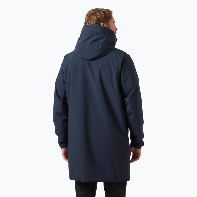 Geacă de ploaie pentru bărbați Helly Hansen Munich Insulated navy 2