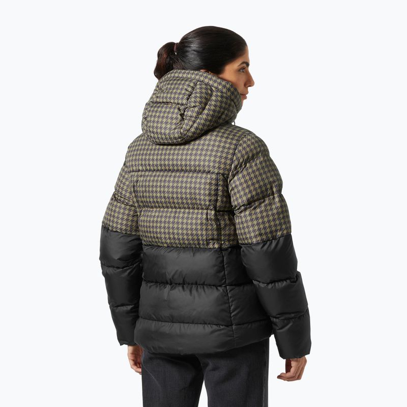 Geacă de puf pentru femei Helly Hansen Active Puffy sepia houndstooth aop 2