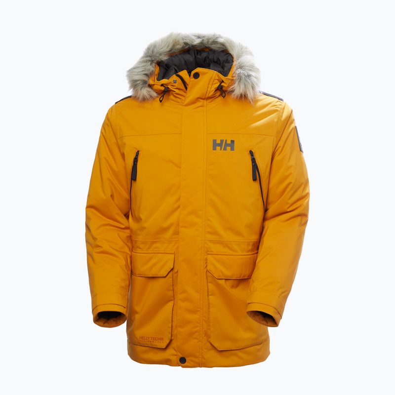 Geacă de iarnă pentru bărbați  Helly Hansen Reine Parka mustard