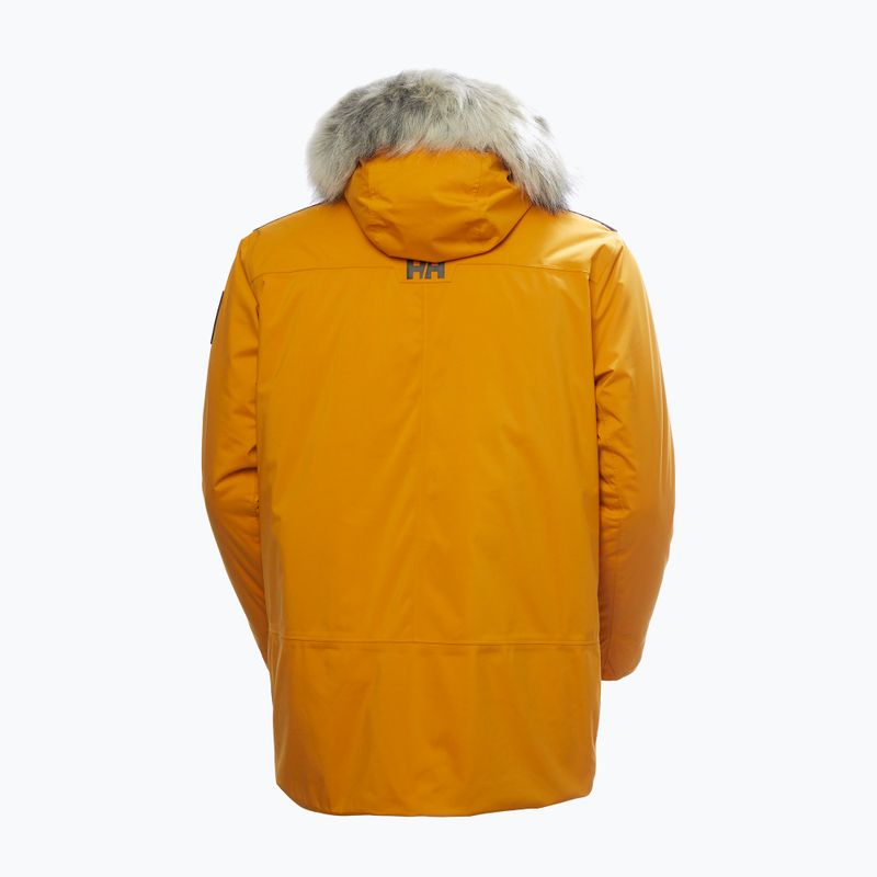 Geacă de iarnă pentru bărbați  Helly Hansen Reine Parka mustard 2