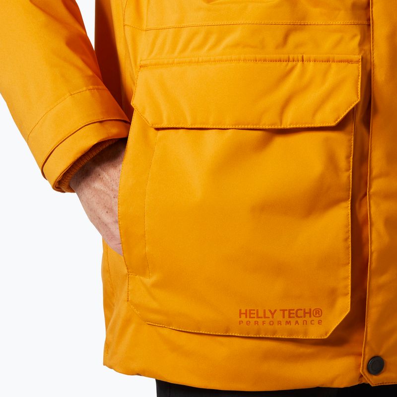 Geacă de iarnă pentru bărbați  Helly Hansen Reine Parka mustard 6
