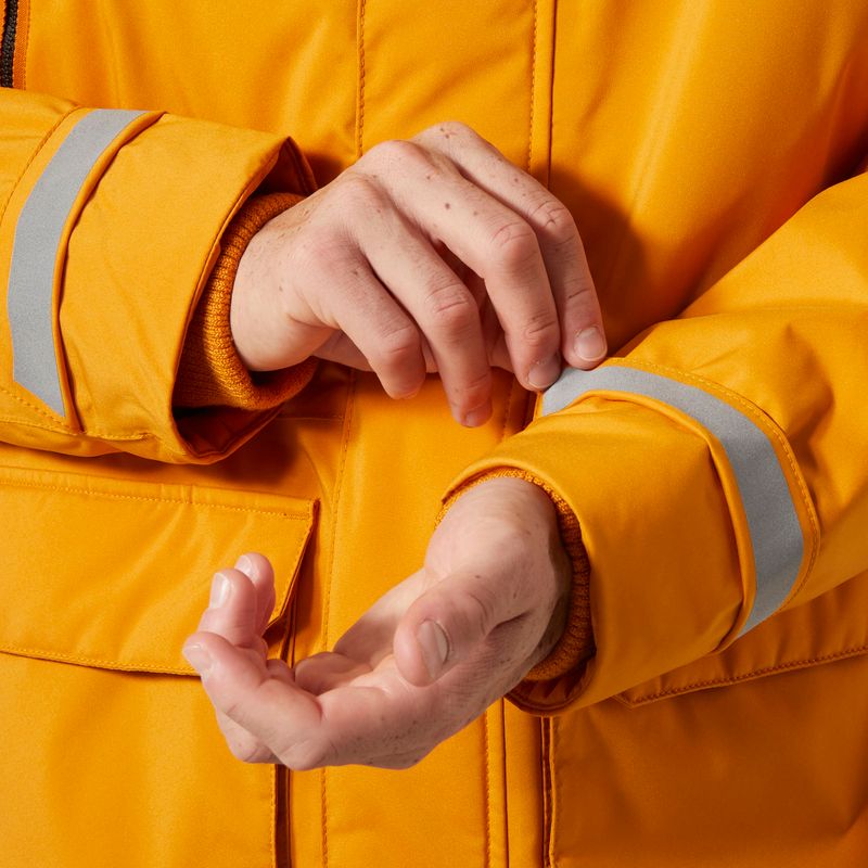 Geacă de iarnă pentru bărbați  Helly Hansen Reine Parka mustard 7