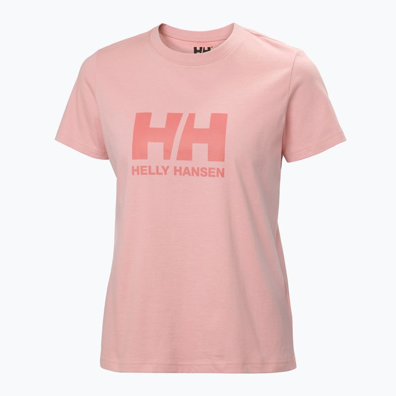 Tricou pentru femei Helly Hansen Logo 3.0 pink salt 4