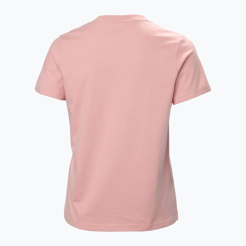 Tricou pentru femei Helly Hansen Logo 3.0 pink salt 5