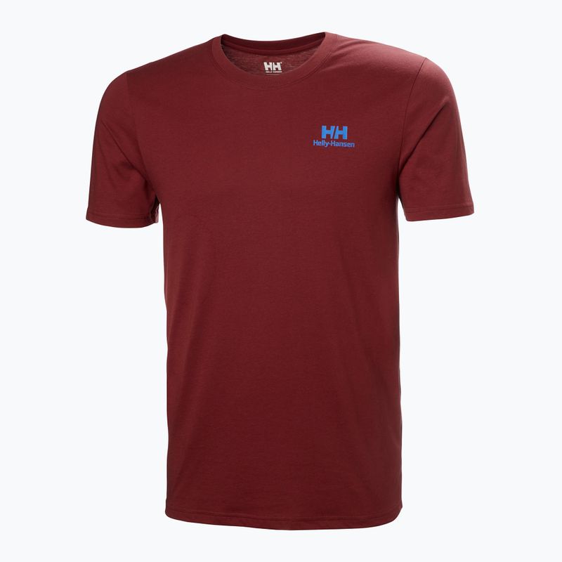 Tricou pentru bărbați Helly Hansen Nord Graphic mars red 4