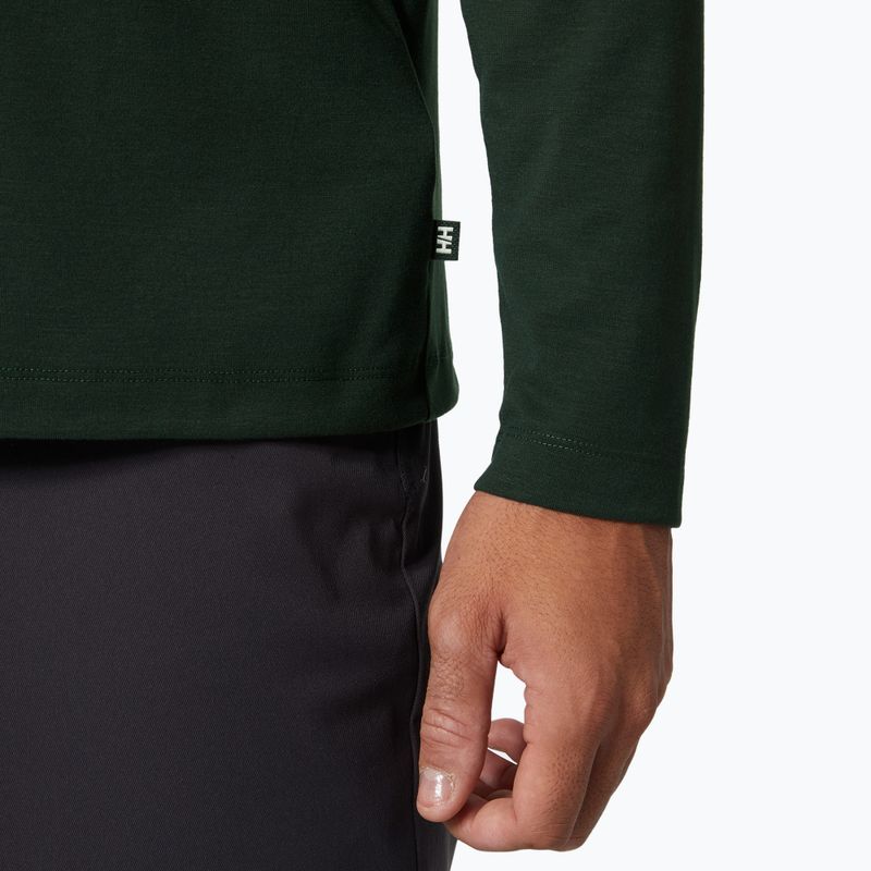 Longsleeve pentru bărbați Helly Hansen Skog Graphic dark jungle 4