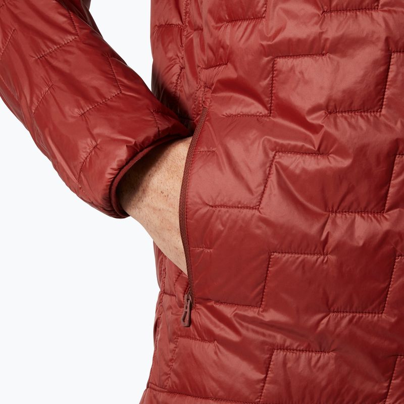 Geacă hibridă pentru bărbați Helly Hansen Lifaloft Hooded Insulator mars red 4