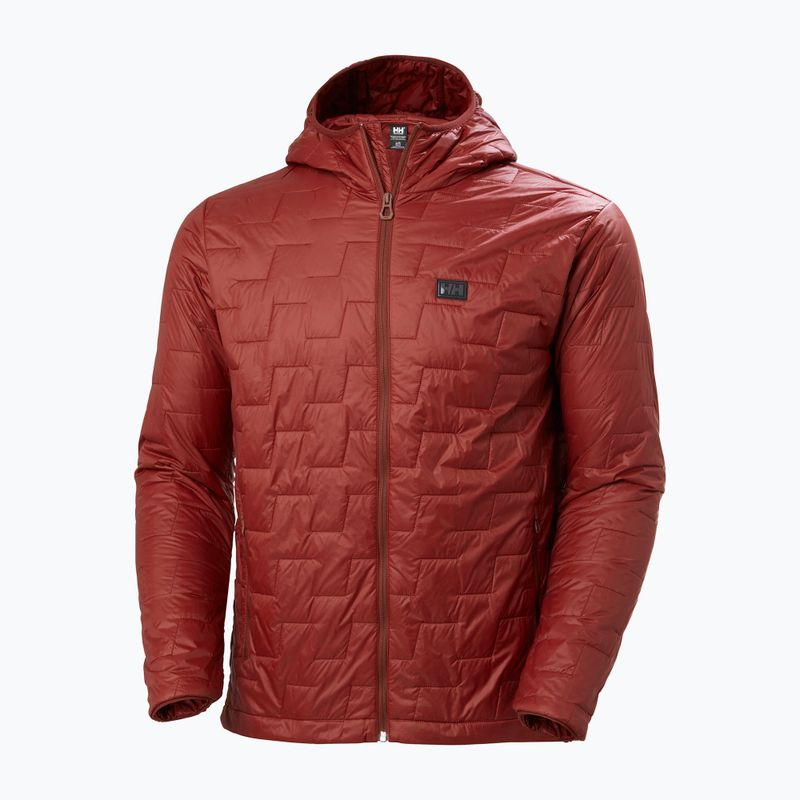 Geacă hibridă pentru bărbați Helly Hansen Lifaloft Hooded Insulator mars red 6