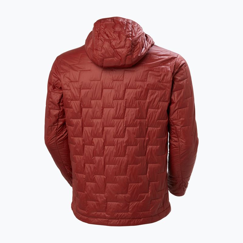 Geacă hibridă pentru bărbați Helly Hansen Lifaloft Hooded Insulator mars red 7