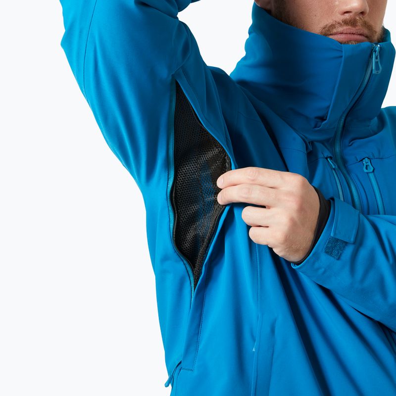 Geacă de schi pentru bărbați Helly Hansen Alpha Lifaloft cerulean blue 5
