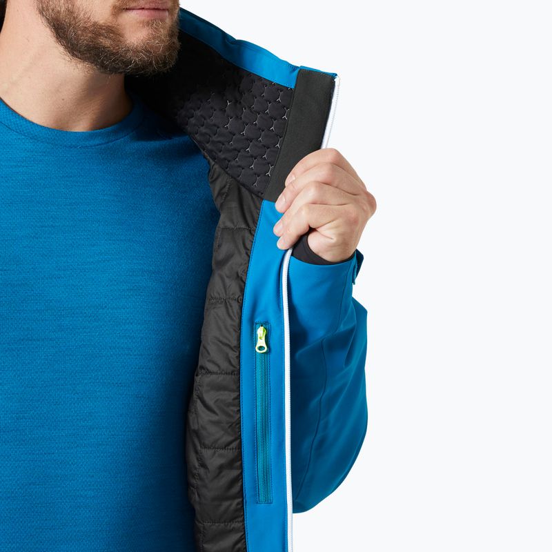 Geacă de schi pentru bărbați Helly Hansen Alpha Lifaloft cerulean blue 9