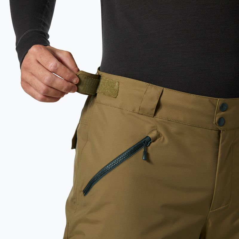 Pantaloni de schi pentru bărbați Helly Hansen Sogn Cargo sepia 3