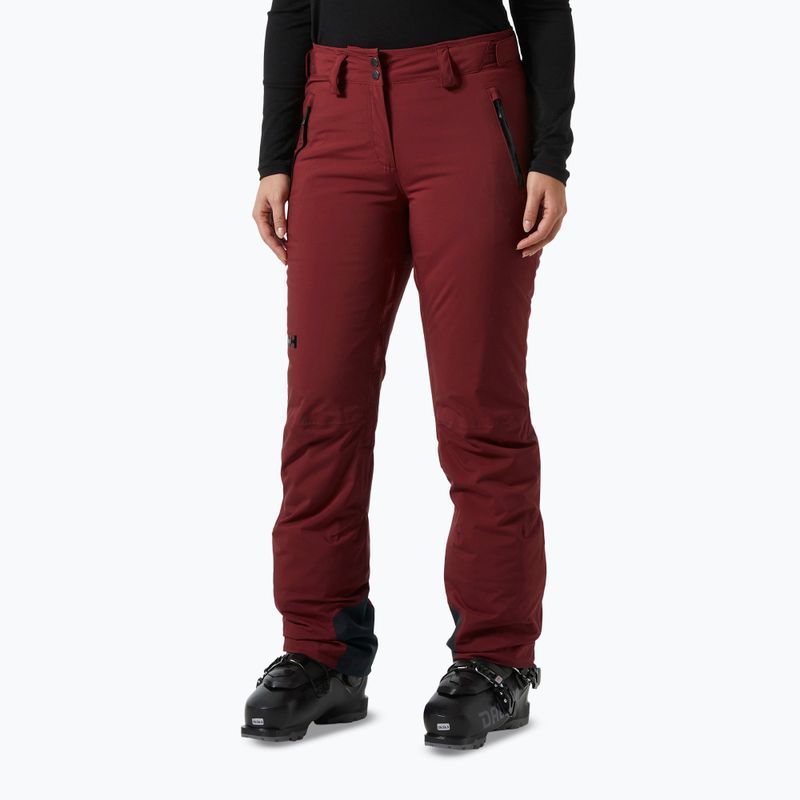 Pantaloni de schi pentru femei Helly Hansen Legendary Insulated mars red