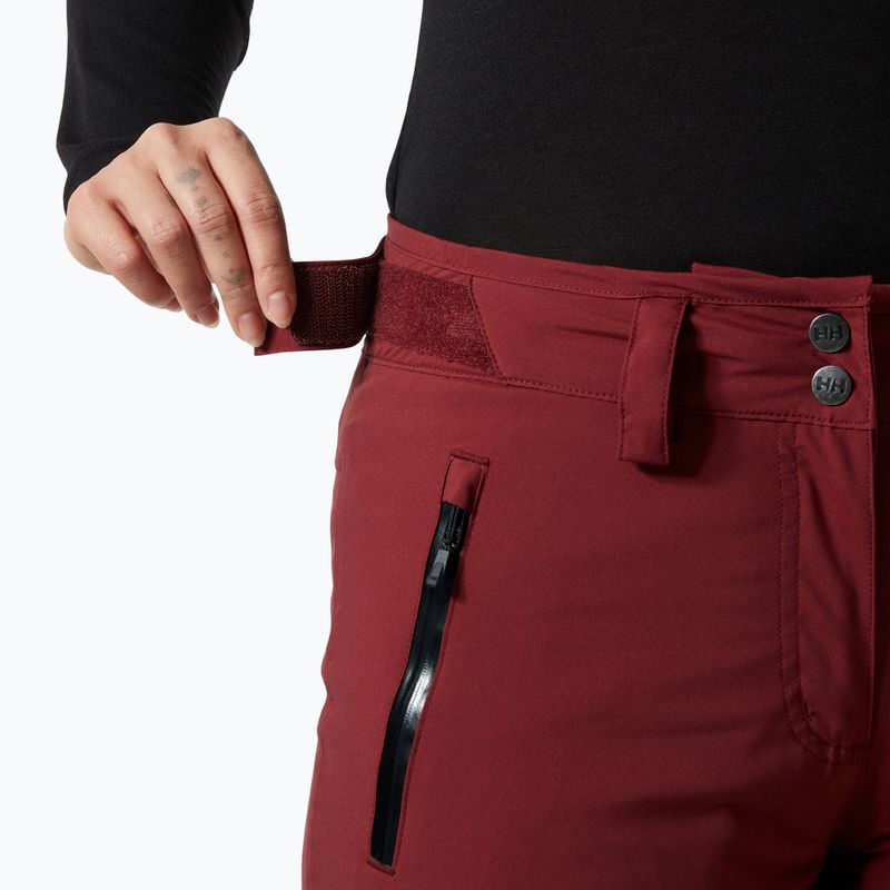 Pantaloni de schi pentru femei Helly Hansen Legendary Insulated mars red 3