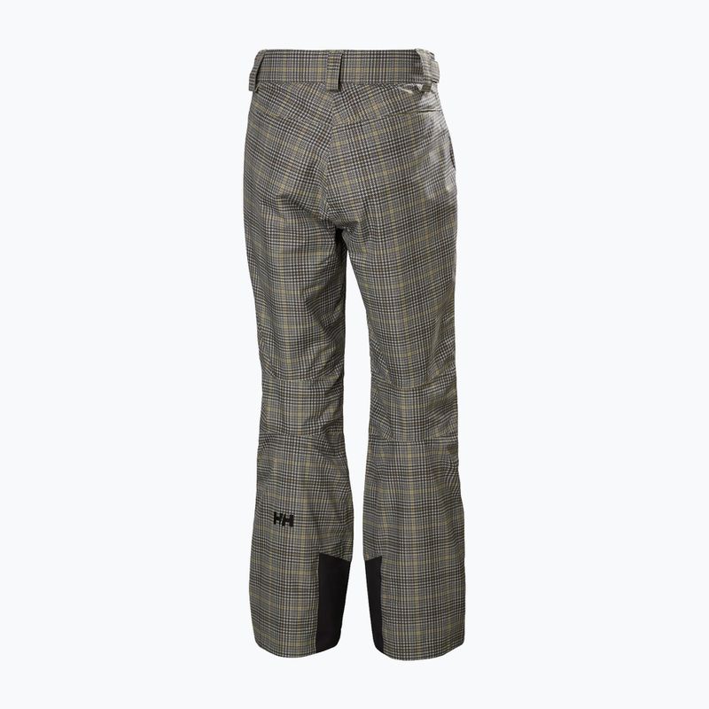 Pantaloni de schi pentru bărbați Helly Hansen Legendary Insulated pebble broxburn plaid aop 2
