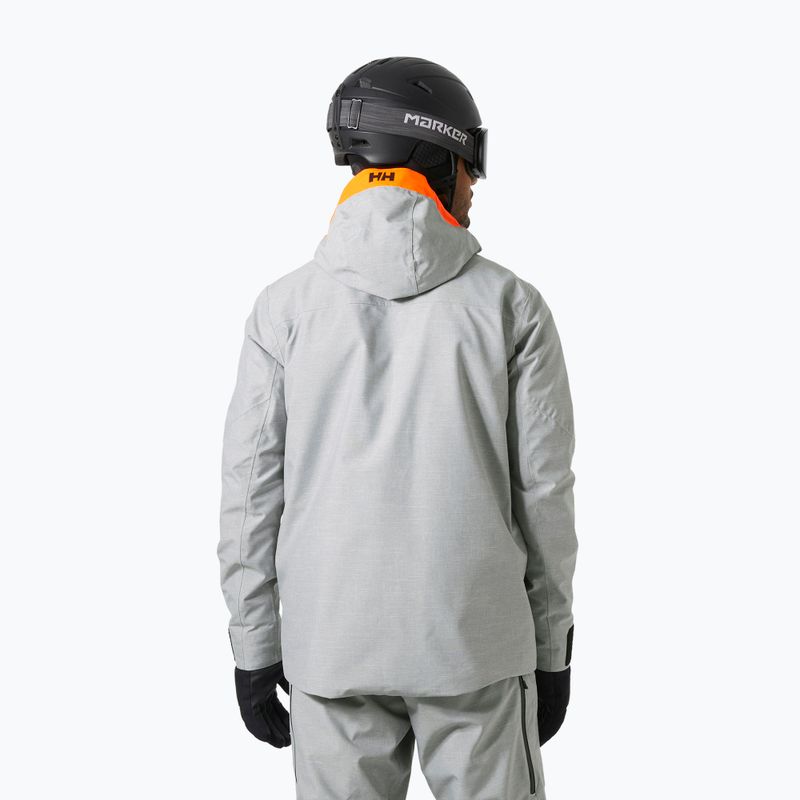Geacă de schi pentru bărbați  Helly Hansen Garibaldi 2.0 grey/melange 2