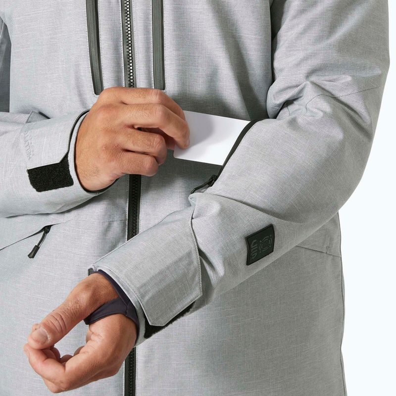 Geacă de schi pentru bărbați  Helly Hansen Garibaldi 2.0 grey/melange 5