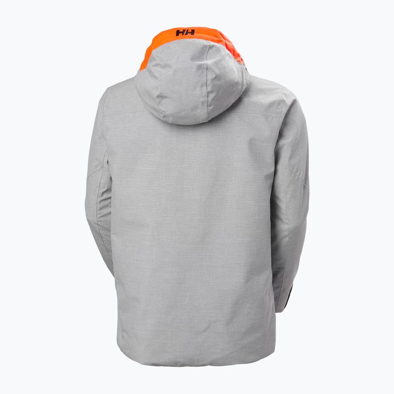 Geacă de schi pentru bărbați  Helly Hansen Garibaldi 2.0 grey/melange 9