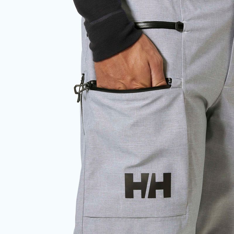 Pantaloni de schi pentru bărbați Helly Hansen Garibaldi 2.0 grey/melange 4