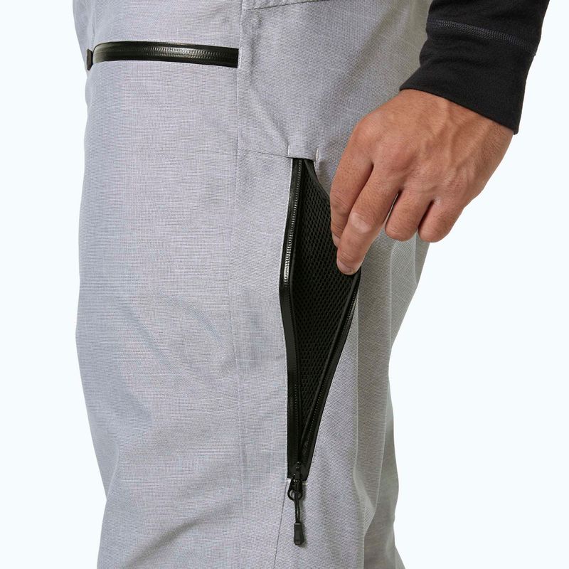 Pantaloni de schi pentru bărbați Helly Hansen Garibaldi 2.0 grey/melange 5