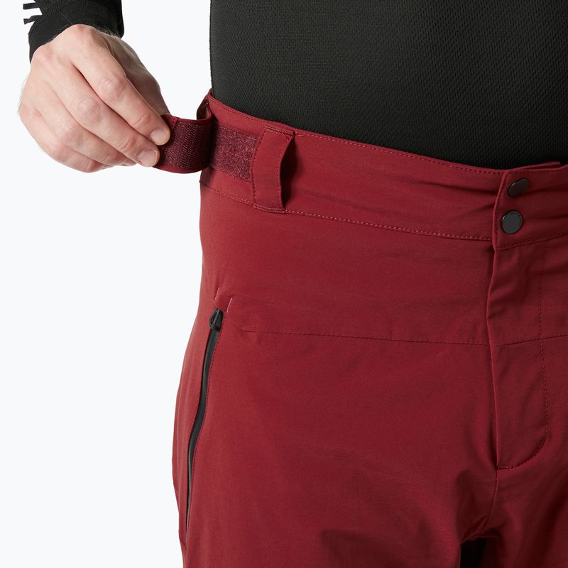 Pantaloni de schi pentru bărbați Helly Hansen Alpha Lifaloft mars red 3
