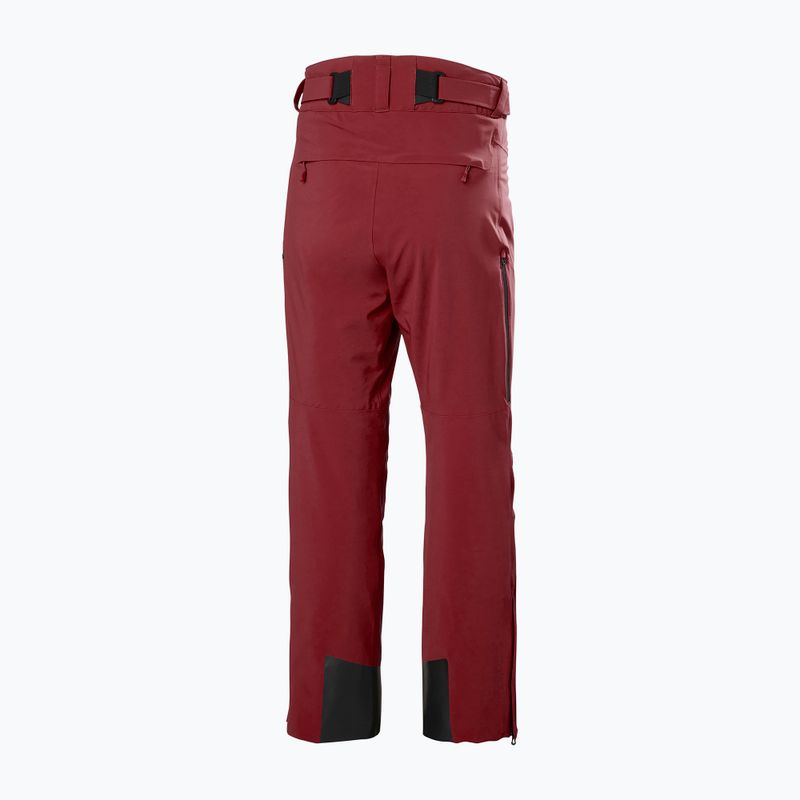 Pantaloni de schi pentru bărbați Helly Hansen Alpha Lifaloft mars red 7