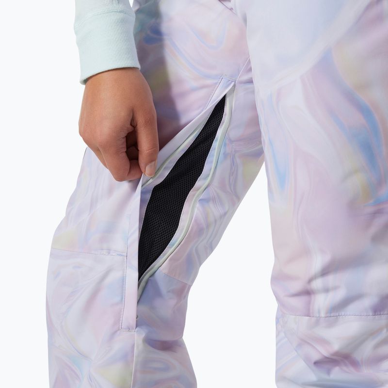 Pantaloni de schi pentru femei Helly Hansen Legendary Insulated Bib reflections aop 6