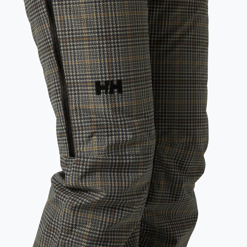 Pantaloni de schi pentru femei Helly Hansen Legendary Insulated Bib pebble broxburn plaid aop 6