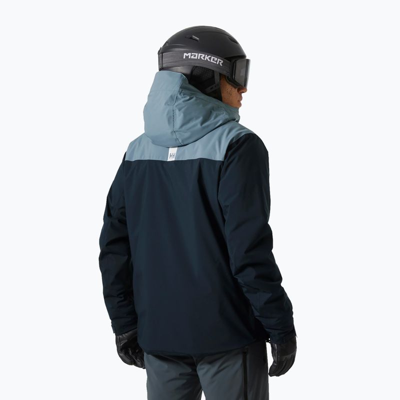 Geacă de schi pentru bărbați Helly Hansen Alpine Inslated navy 2
