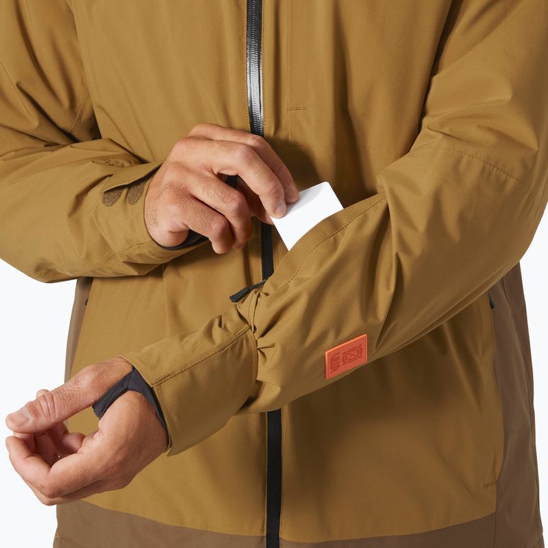Geacă de schi pentru bărbați Helly Hansen Powdreamer 2.0 sepia 6