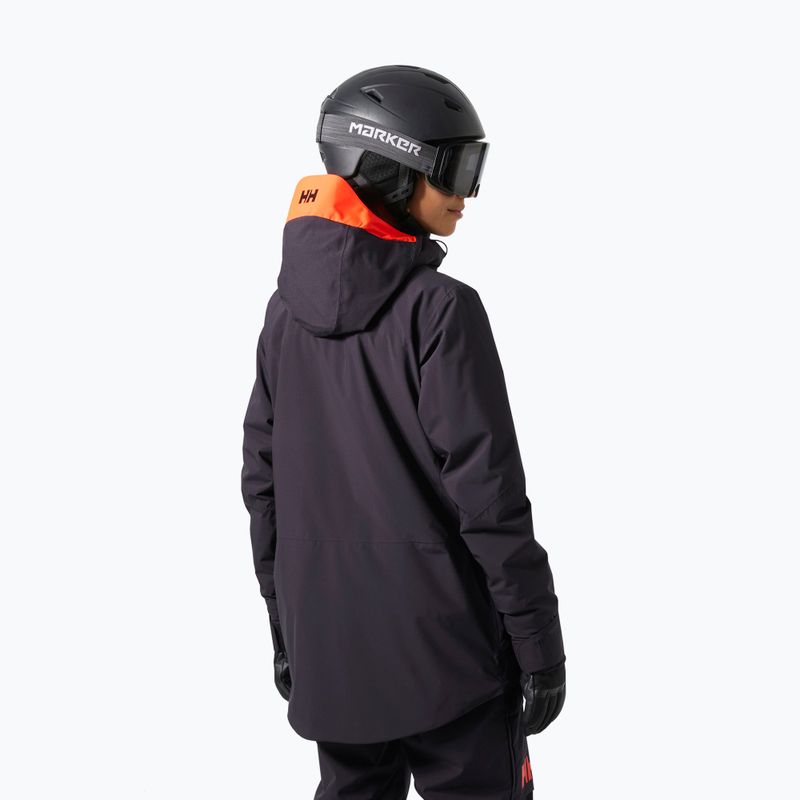Geacă de schi pentru femei Helly Hansen Whitewall Lifaloft 3.0 black grape 2