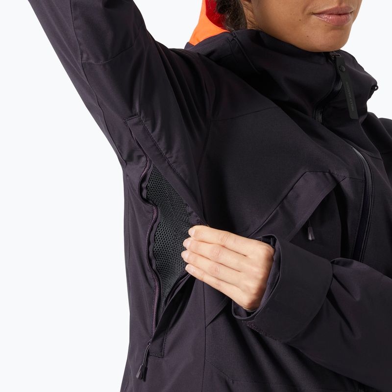 Geacă de schi pentru femei Helly Hansen Whitewall Lifaloft 3.0 black grape 7
