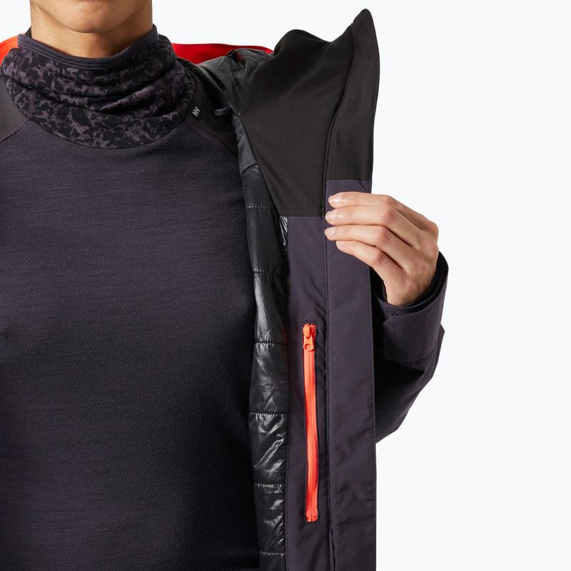 Geacă de schi pentru femei Helly Hansen Whitewall Lifaloft 3.0 black grape 8