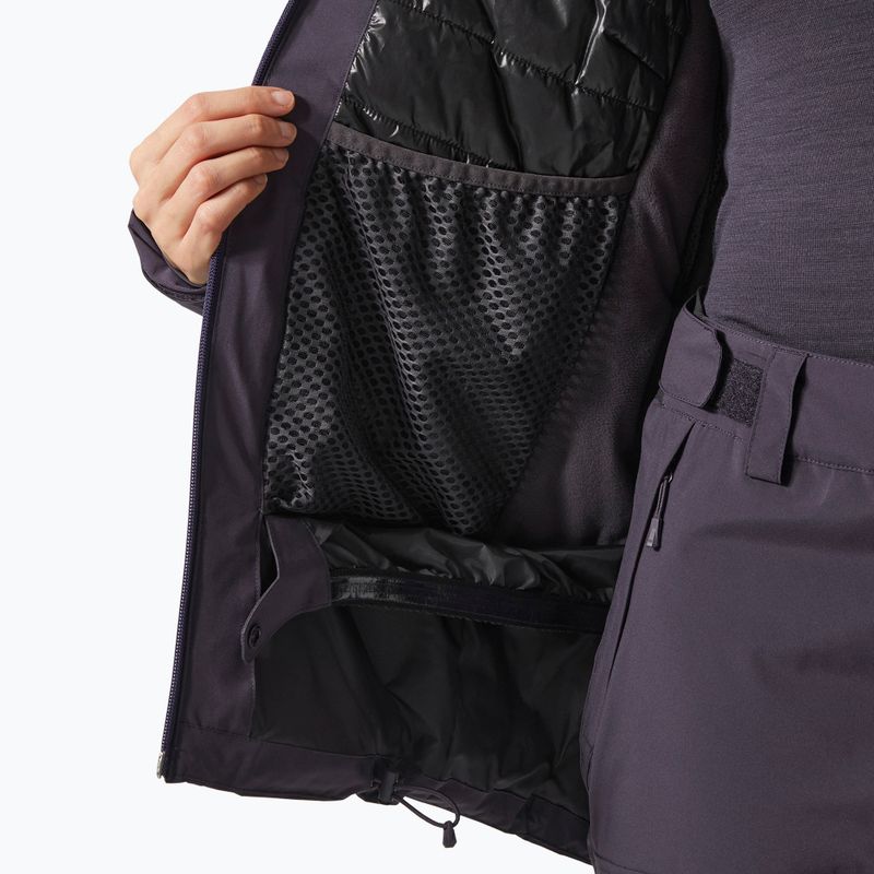 Geacă de schi pentru femei Helly Hansen Whitewall Lifaloft 3.0 black grape 9