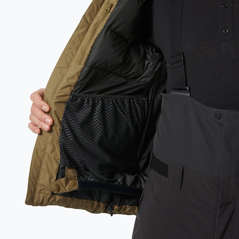 Geacă de schi pentru bărbați Helly Hansen Kvitfjell Race Puffy sepia 8