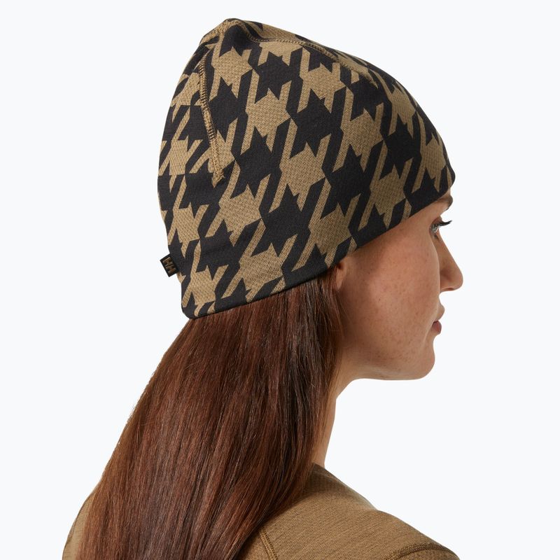Căciulă de iarnă Helly Hansen Lifa Merino sepia houndstooth aop 3