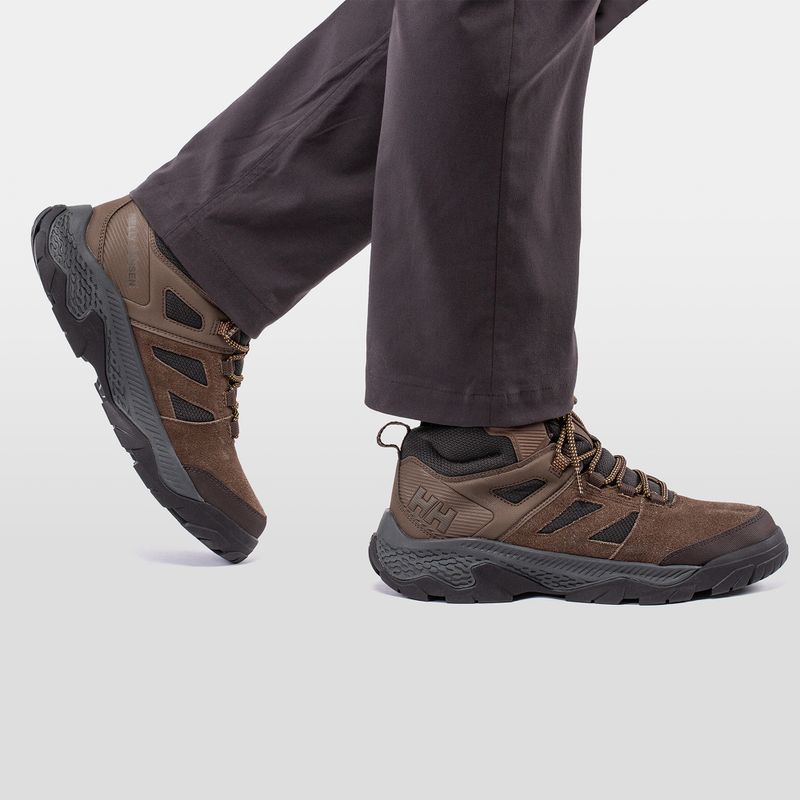 Încălțăminte de trekking pentru bărbați Helly Hansen Switchback Low 3 HellyTech bushwacker/coffe bean 8