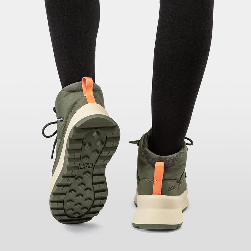 Ghete pentru femei  Helly Hansen Winter Bliss Boot HellyTech utility green/castle wal 8