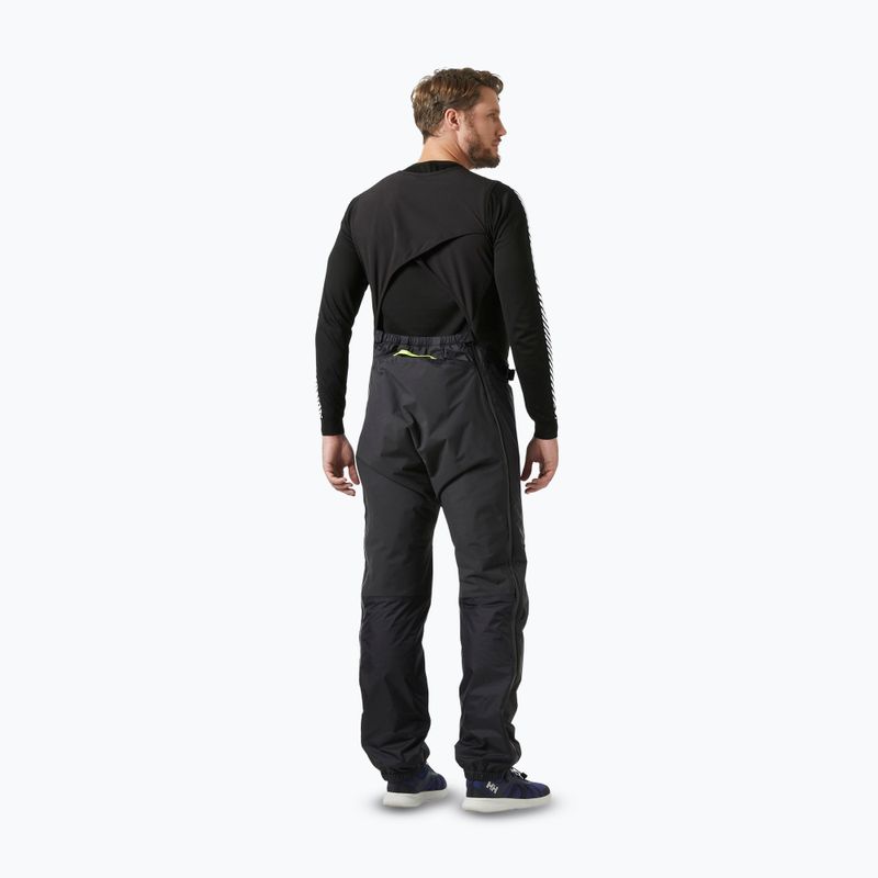 Pantaloni de navigație Helly Hansen Aegir Midlayer Salopette black 2