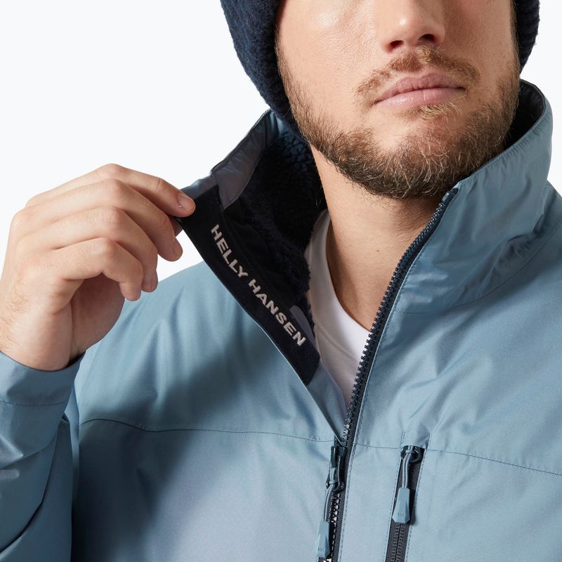 Geacă de navigație pentru bărbați Helly Hansen Crew Hooded Pile washed navy 2