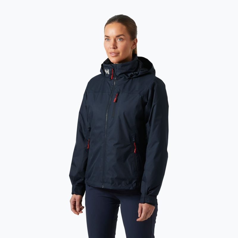 Geacă de navigație pentru femei Helly Hansen Crew Hooded Pile navy
